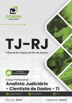 Apostila Analista Judiciário Cientista de Dados TJ RJ 2026
