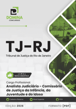 Apostila Analista Judiciário Comissário de Justiça TJ RJ 2026