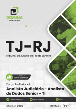 Apostila Analista Judiciário de Dados Sênior TJ RJ 2026