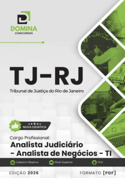 Apostila Analista Judiciário de Negócios TI TJ RJ 2026