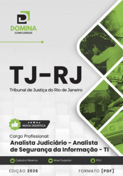Apostila Analista Judiciário de Segurança da Informação TJ RJ 2026