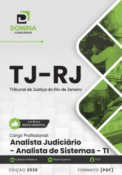 Apostila Analista Judiciário de Sistemas TI TJ RJ 2026