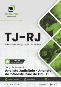 Apostila Analista Judiciário Infraestrutura de TIC TI TJ RJ 2026
