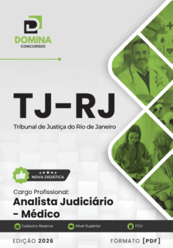 Apostila Analista Judiciário Médico TJ RJ 2026