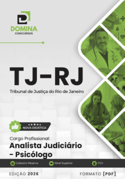 Apostila Analista Judiciário Psicólogo TJ RJ 2026