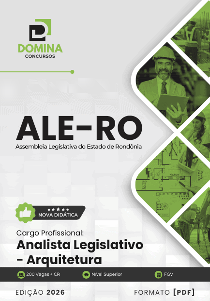 Apostila Analista Legislativo Arquitetura ALE RO 2026 1 Apostila Analista Legislativo Arquitetura ALE RO 2026
