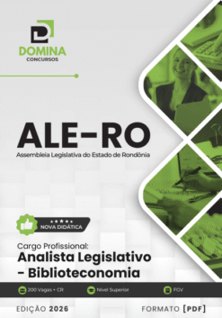 Apostila Analista Legislativo Biblioteconomia ALE RO 2026