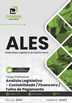 Apostila Analista Legislativo Contabilidade ALES 2025