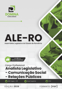 Apostila Analista Legislativo Relações Públicas ALE RO 2026