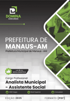 Apostila Analista Municipal Assistente Social Manaus AM 2025