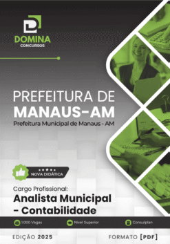 Apostila Analista Municipal Contabilidade Manaus AM 2025