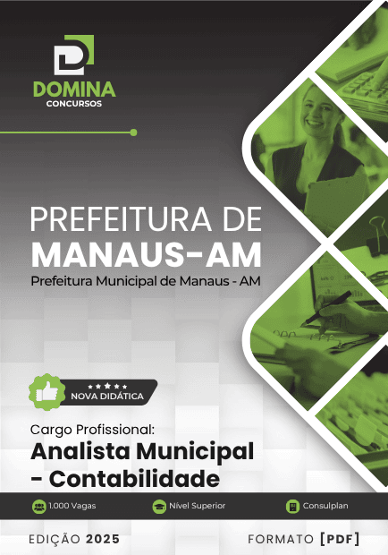 Apostila Analista Municipal Contabilidade Manaus AM 2025 1 Apostila Analista Municipal Contabilidade Manaus AM 2025