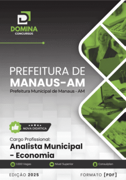 Apostila Analista Municipal Economia Manaus AM 2025