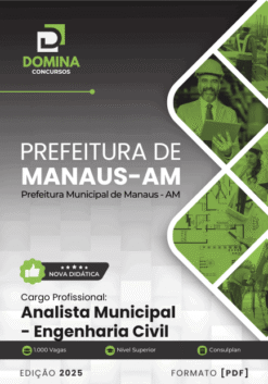 Apostila Analista Municipal Engenharia Civil Manaus AM 2025