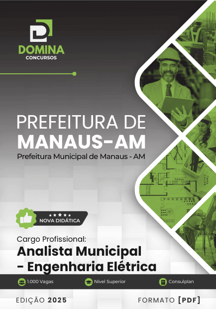 Apostila Analista Municipal Engenharia Elétrica Manaus AM 2025 1 Apostila Analista Municipal Engenharia Elétrica Manaus AM 2025