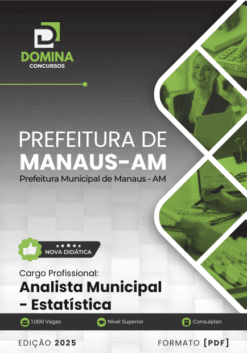 Apostila Analista Municipal Estatística Manaus AM 2025
