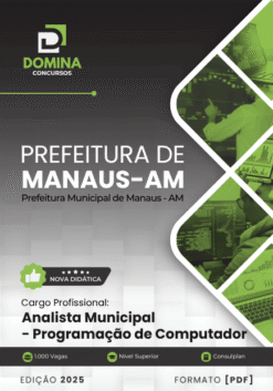 Apostila Analista Municipal Programação de Computador Manaus AM 2025