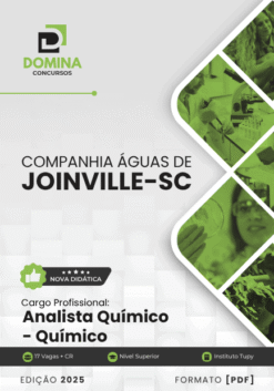 Apostila Analista Químico Águas de Joinville SC 2025