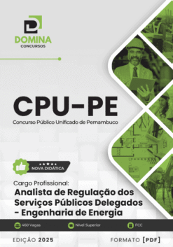 Apostila Analista Regulação Serviços Públicos Delegados Engenharia de Energia CPU PE 2025