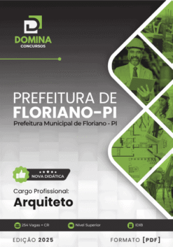 Apostila Arquiteto Floriano PI 2025