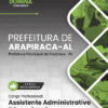 Apostila Assistente Administrativo Educacional Arapiraca AL 2025