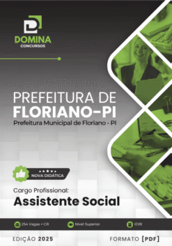 Apostila Assistente Social Floriano PI 2025