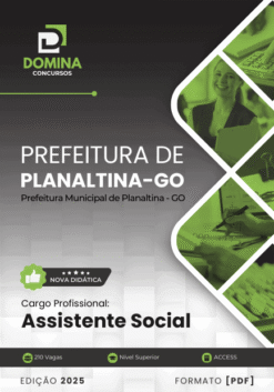 Apostila Assistente Social Planaltina GO 2025
