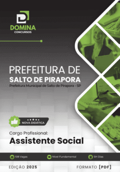 Apostila Assistente Social Salto de Pirapora SP 2025