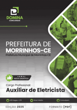 Apostila Auxiliar de Eletricista Morrinhos CE 2025
