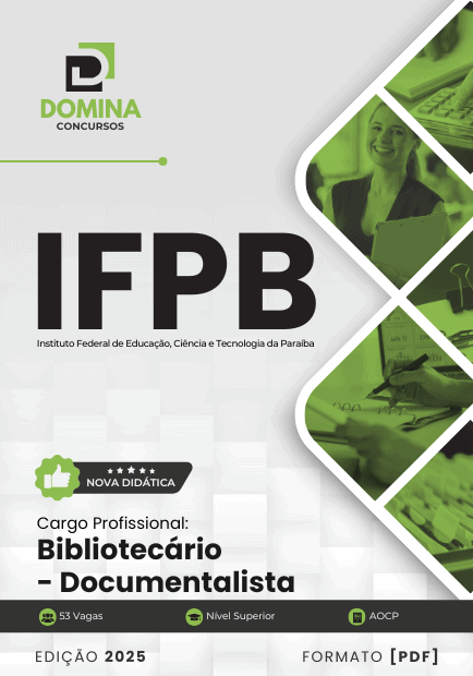 Apostila Bibliotecário Documentalista IFPB 2025 1 Apostila Bibliotecário Documentalista IFPB 2025