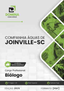 Apostila Biólogo Águas de Joinville SC 2025