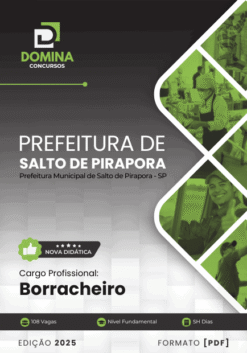 Apostila Borracheiro Salto de Pirapora SP 2025