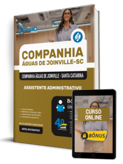 Apostila Companhia Águas de Joinville - SC 2025 - Assistente Administrativo(a)