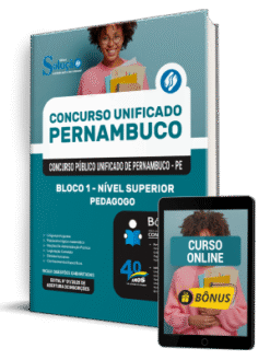 Apostila Concurso Unificado Pernambuco 2025 - Bloco 1 - Nível Superior - Pedagogo