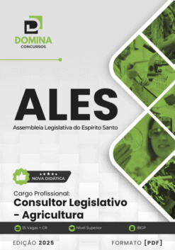 Apostila Consultor Legislativo Agricultura ALES 2025