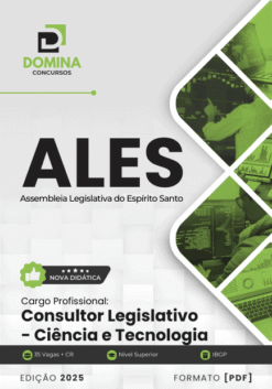 Apostila Consultor Legislativo Ciência e Tecnologia ALES 2025