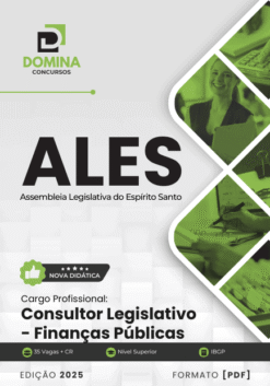 Apostila Consultor Legislativo Finanças Públicas ALES 2025