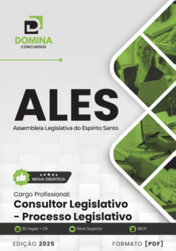Apostila Consultor Legislativo Processo Legislativo ALES 2025