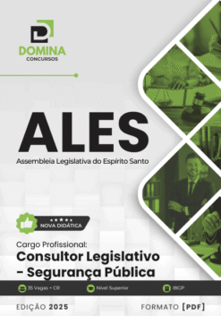 Apostila Consultor Legislativo Segurança Pública ALES 2025