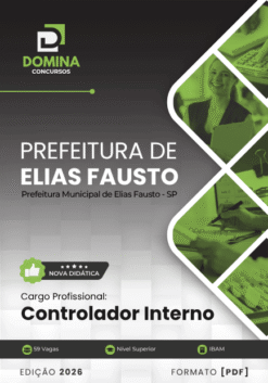 Apostila Controlador Interno Elias Fausto SP 2026