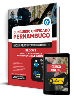 Apostila CPU-PE 2025 - Bloco 3 - Agente de Fiscalização Metrológica Legal e Qualidade 1 Apostila CPU-PE 2025 - Bloco 3 - Agente de Fiscalização Metrológica Legal e Qualidade