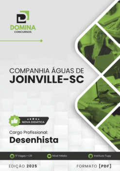 Apostila Desenhista Águas de Joinville SC 2025