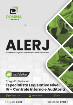 Apostila Especialista Legislativo Controle Interno e Auditoria ALERJ 2025