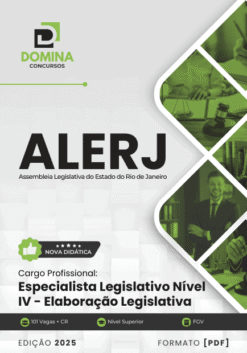 Apostila Especialista Legislativo Elaboração Legislativa ALERJ 2025