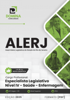 Apostila Especialista Legislativo Enfermagem ALERJ 2025