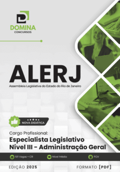 Apostila Especialista Legislativo III Administração Geral ALERJ 2025