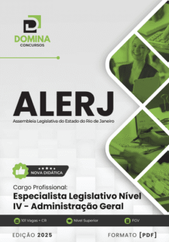 Apostila Especialista Legislativo IV Administração Geral ALERJ 2025