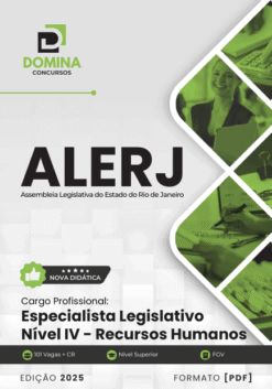 Apostila Especialista Legislativo Recursos Humanos ALERJ 2025