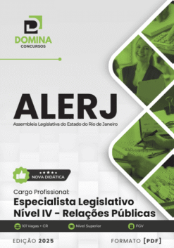 Apostila Especialista Legislativo Relações Públicas ALERJ 2025