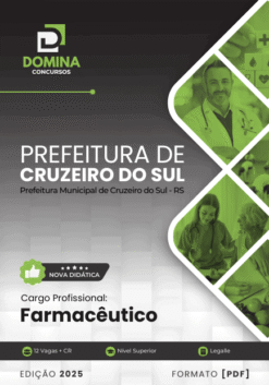 Apostila Farmacêutico Cruzeiro do Sul RS 2025